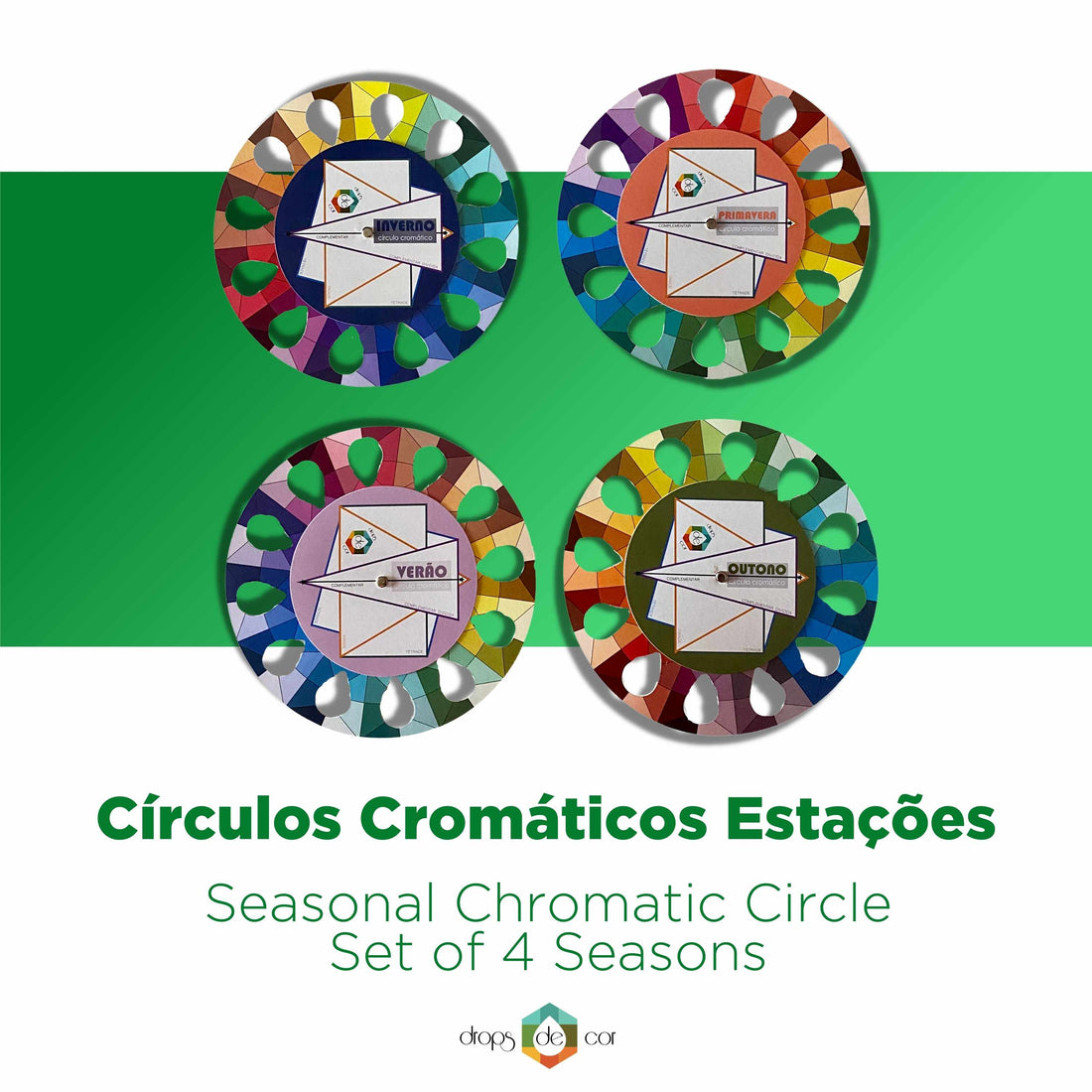 Kit Círculos Cromáticos Estações