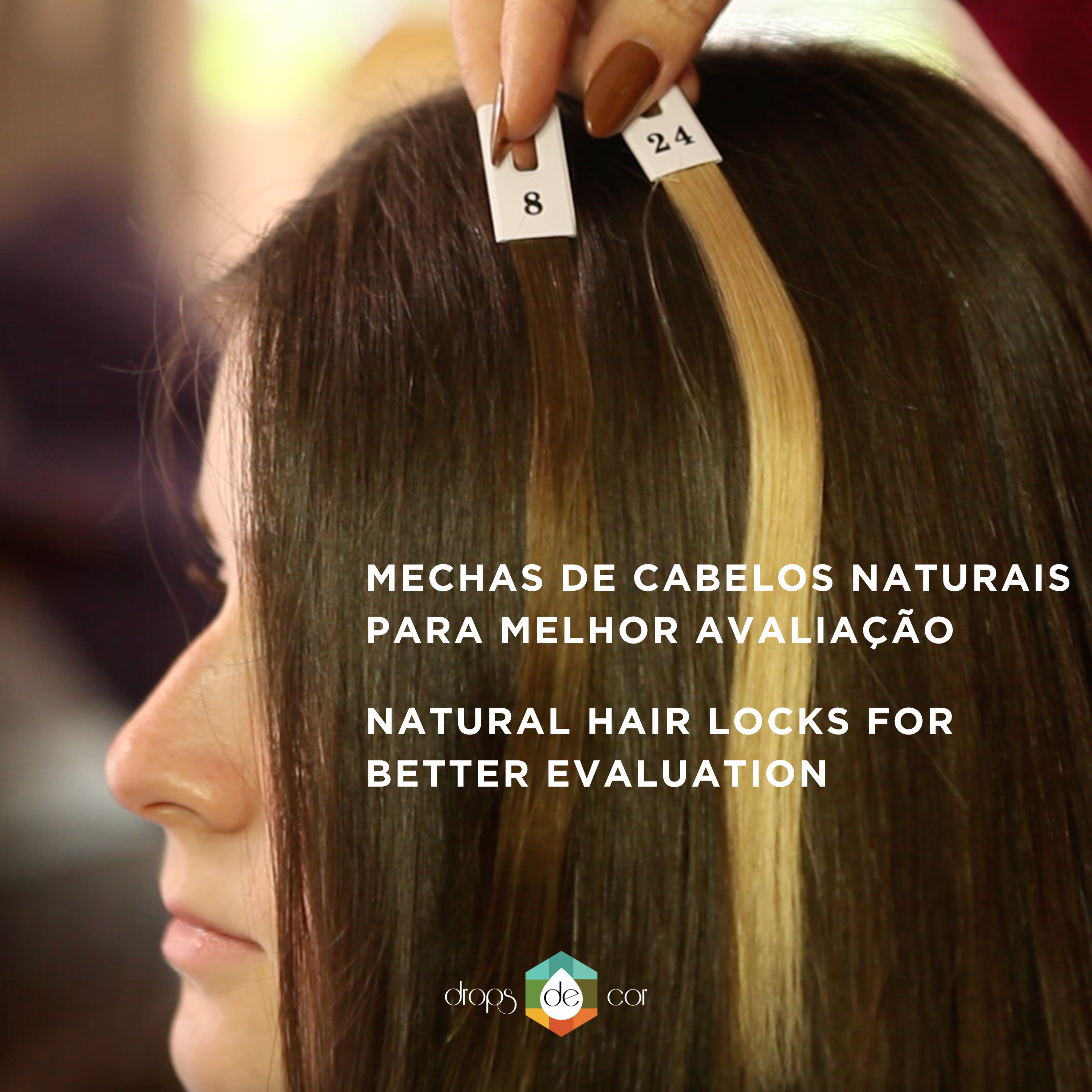 Kit de tono de cabello - Candados y Tarjetas