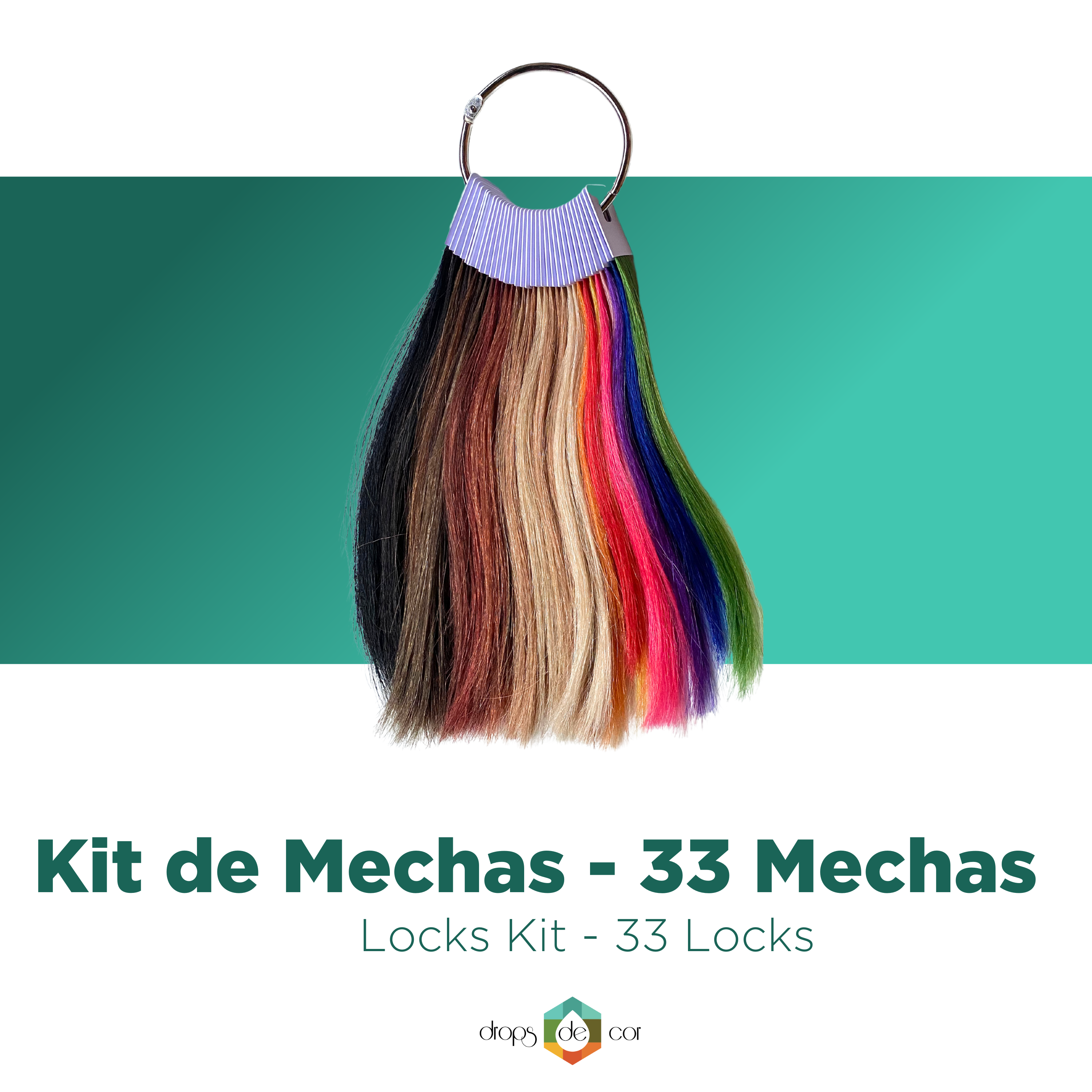 Kit de tono de cabello - Candados y Tarjetas