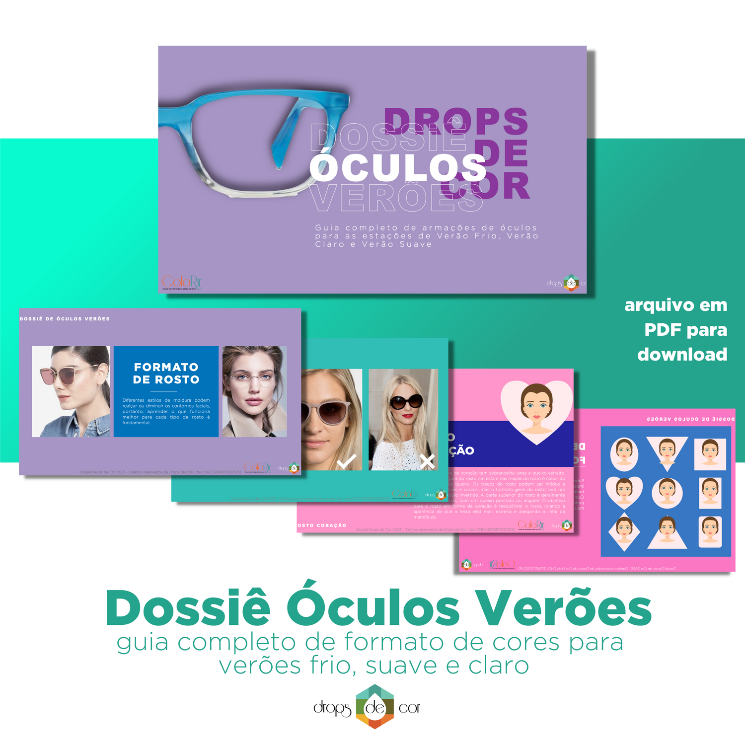 Dossiês Digitais Óculos - 4 Estações