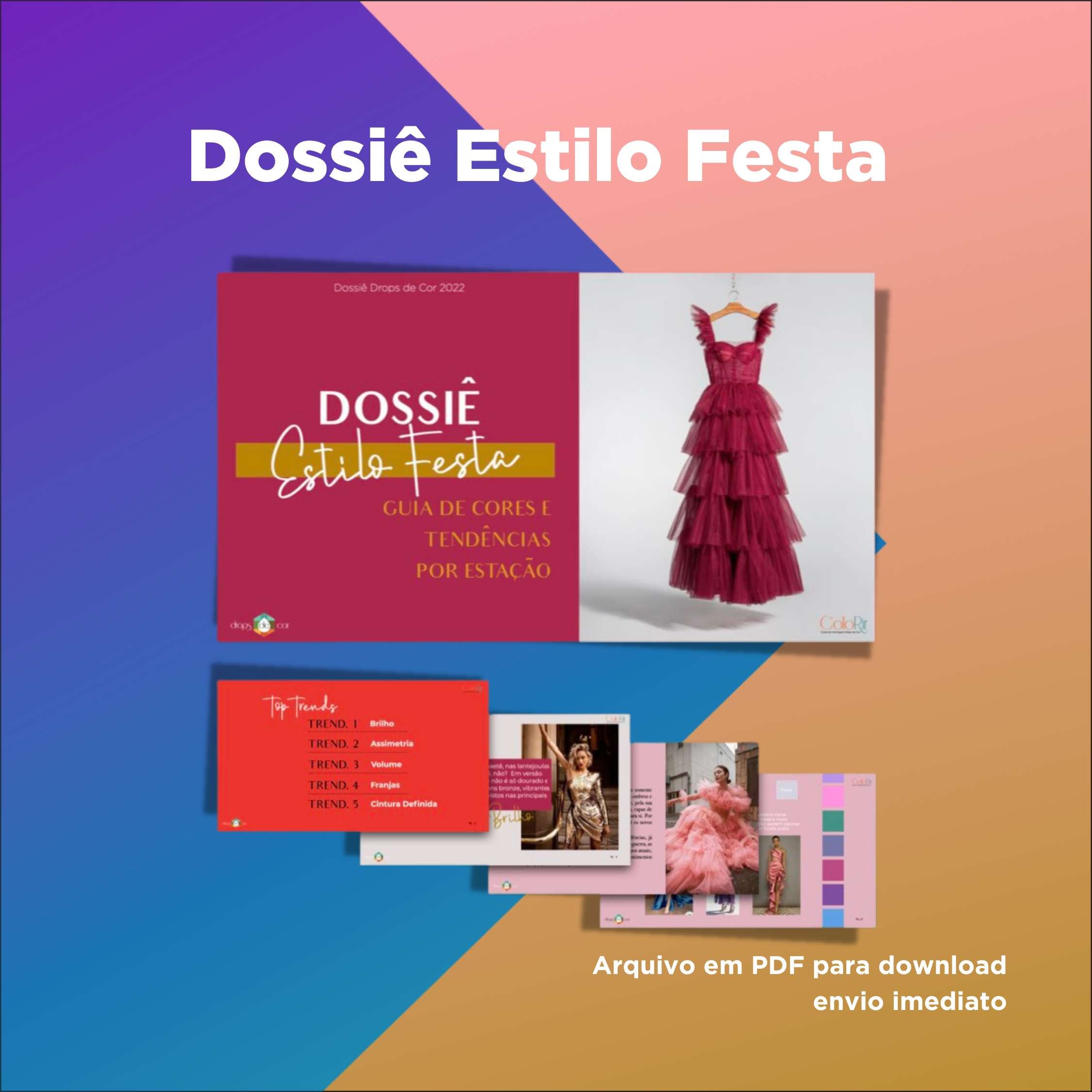 Dossier de estilo de fiesta - Portugués