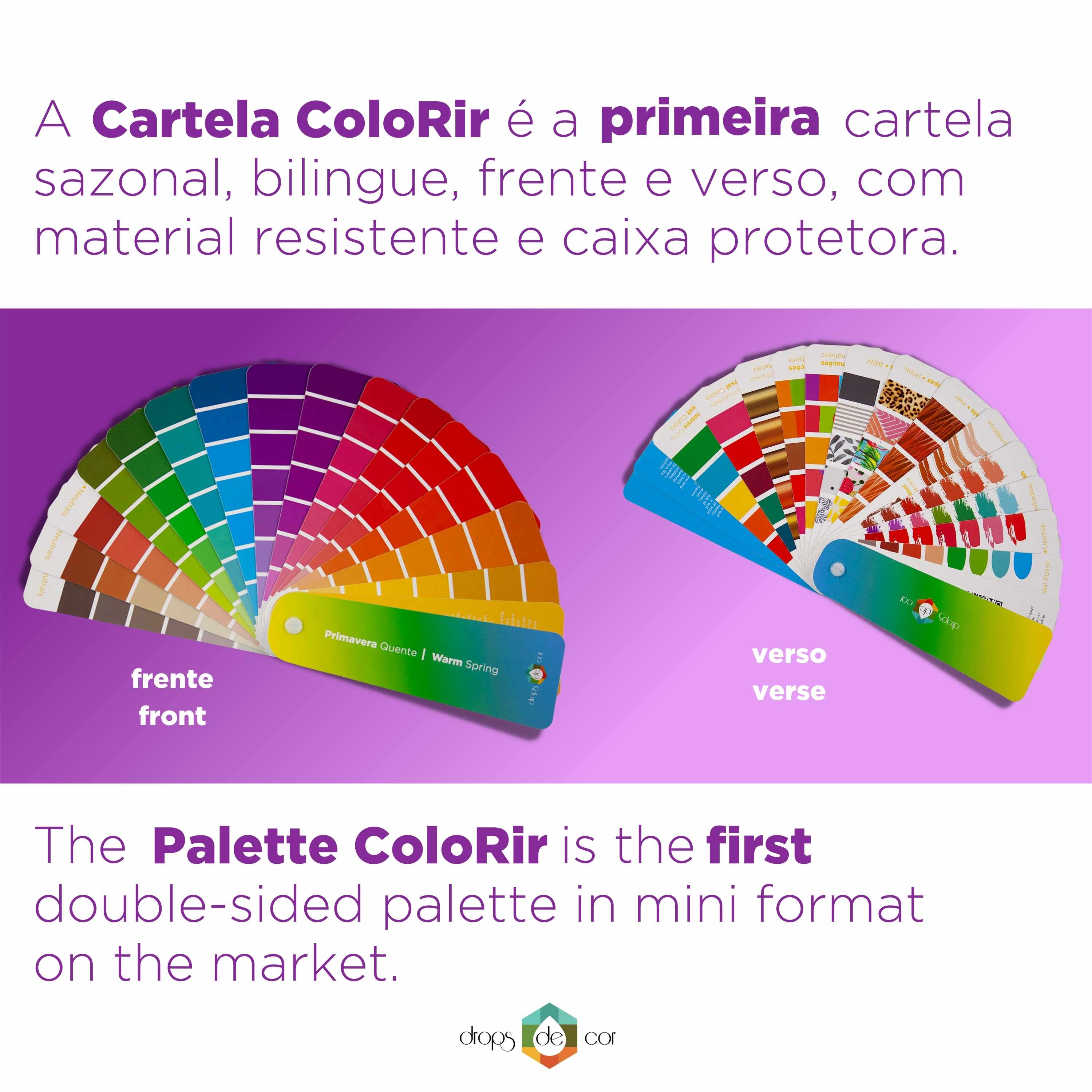 Tarjeta de verano suave ColorRir