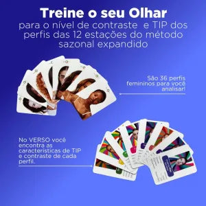Baralho de Contraste Pessoal das 12 Estações