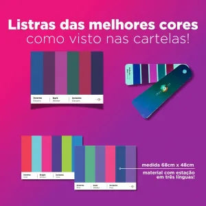 Kit Drapes das 12 Estações - Melhores Cores