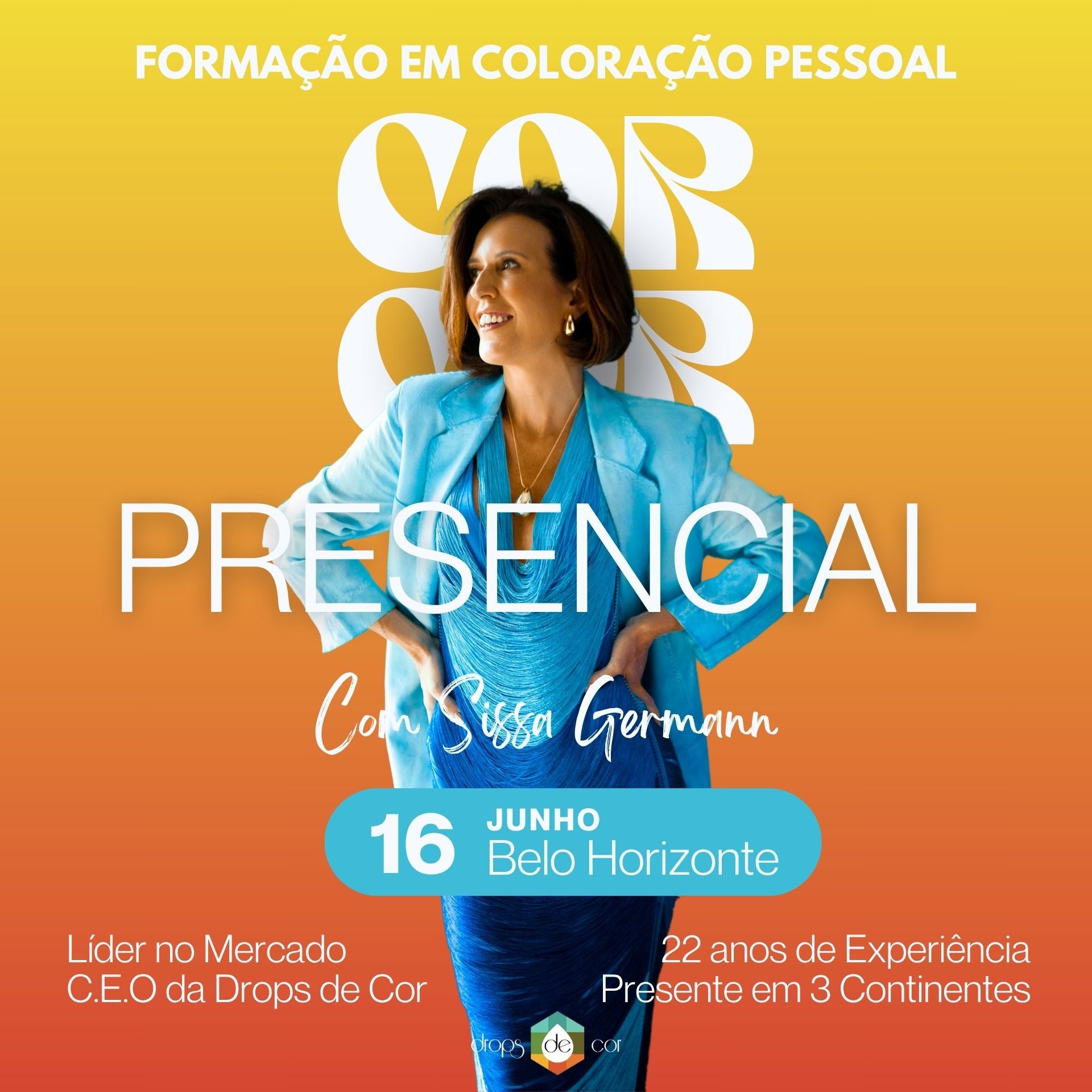 BH - Formação em Coloração Pessoal - 16 de Junho