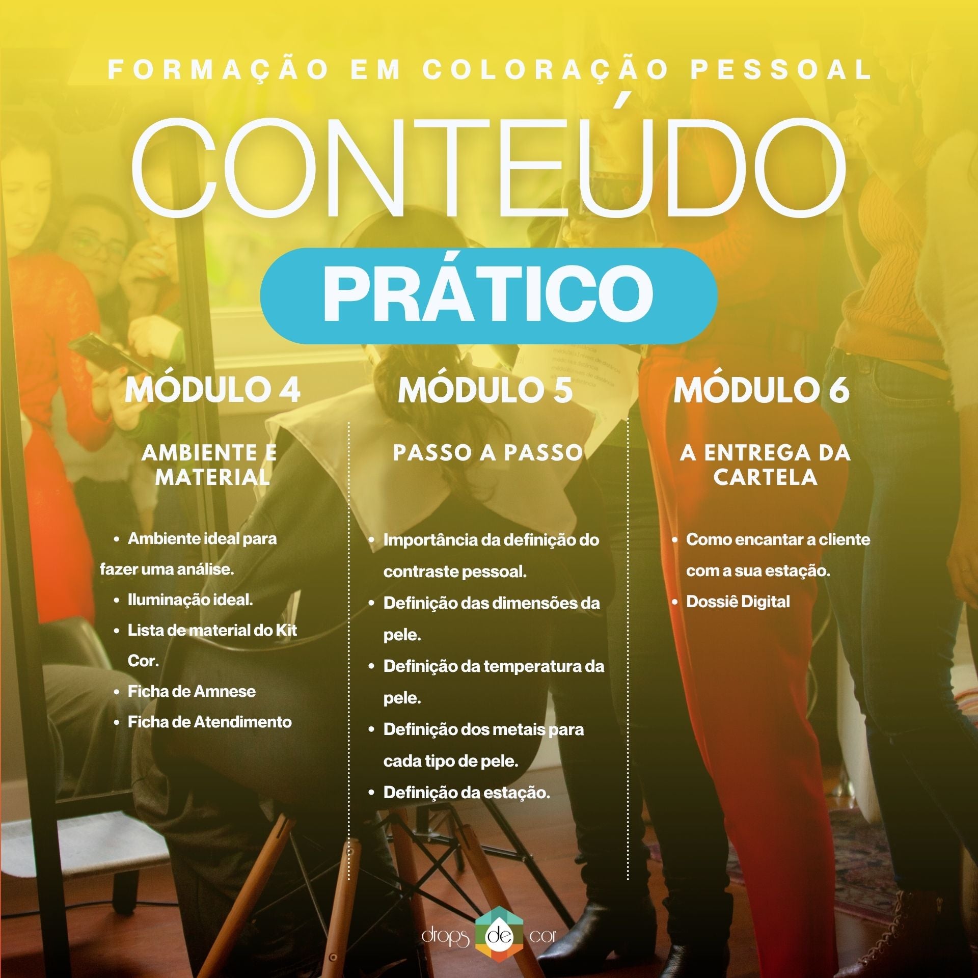 BH - Formação em Coloração Pessoal - 16 de Junho