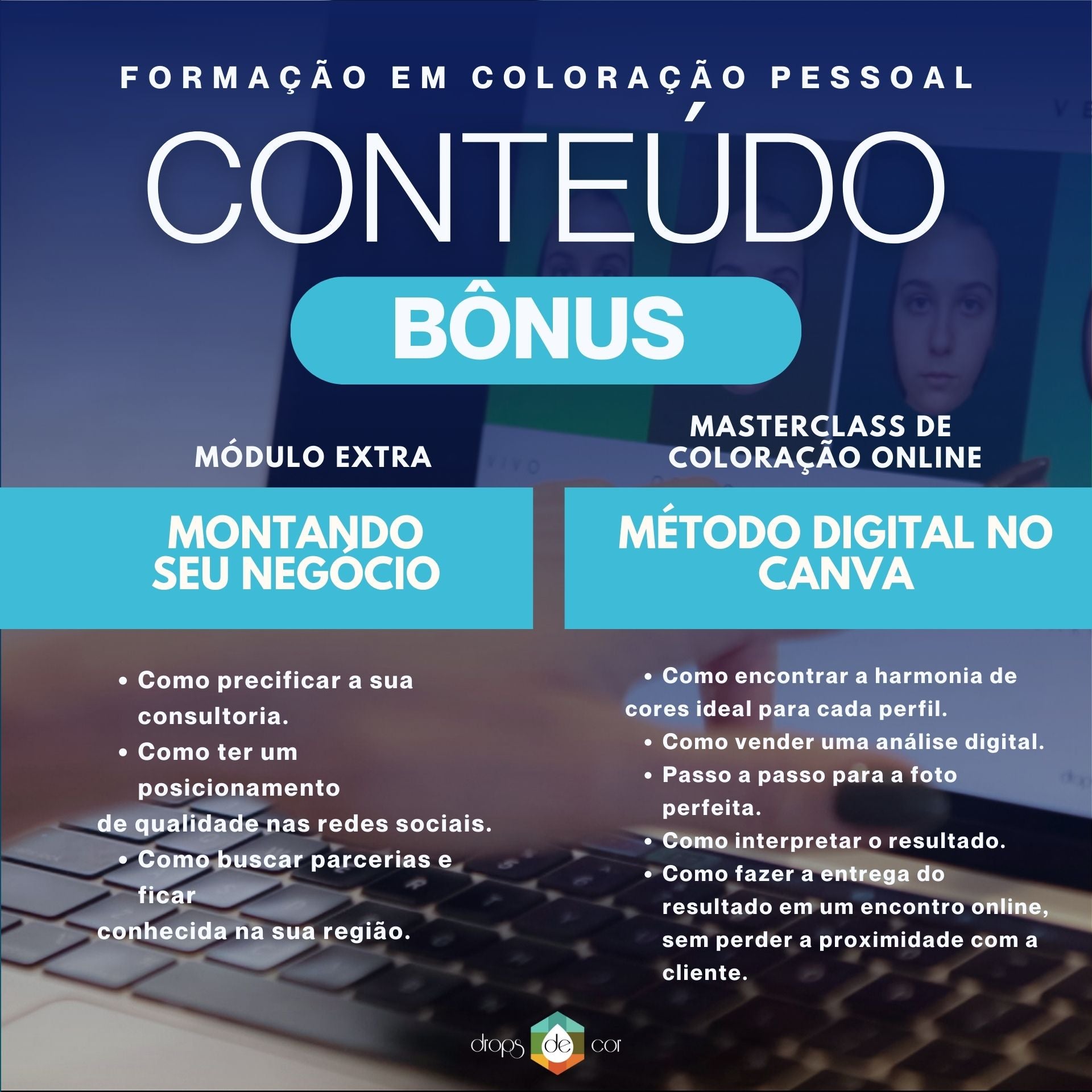 SP - Formação em Coloração Pessoal - 15 de Dezembro