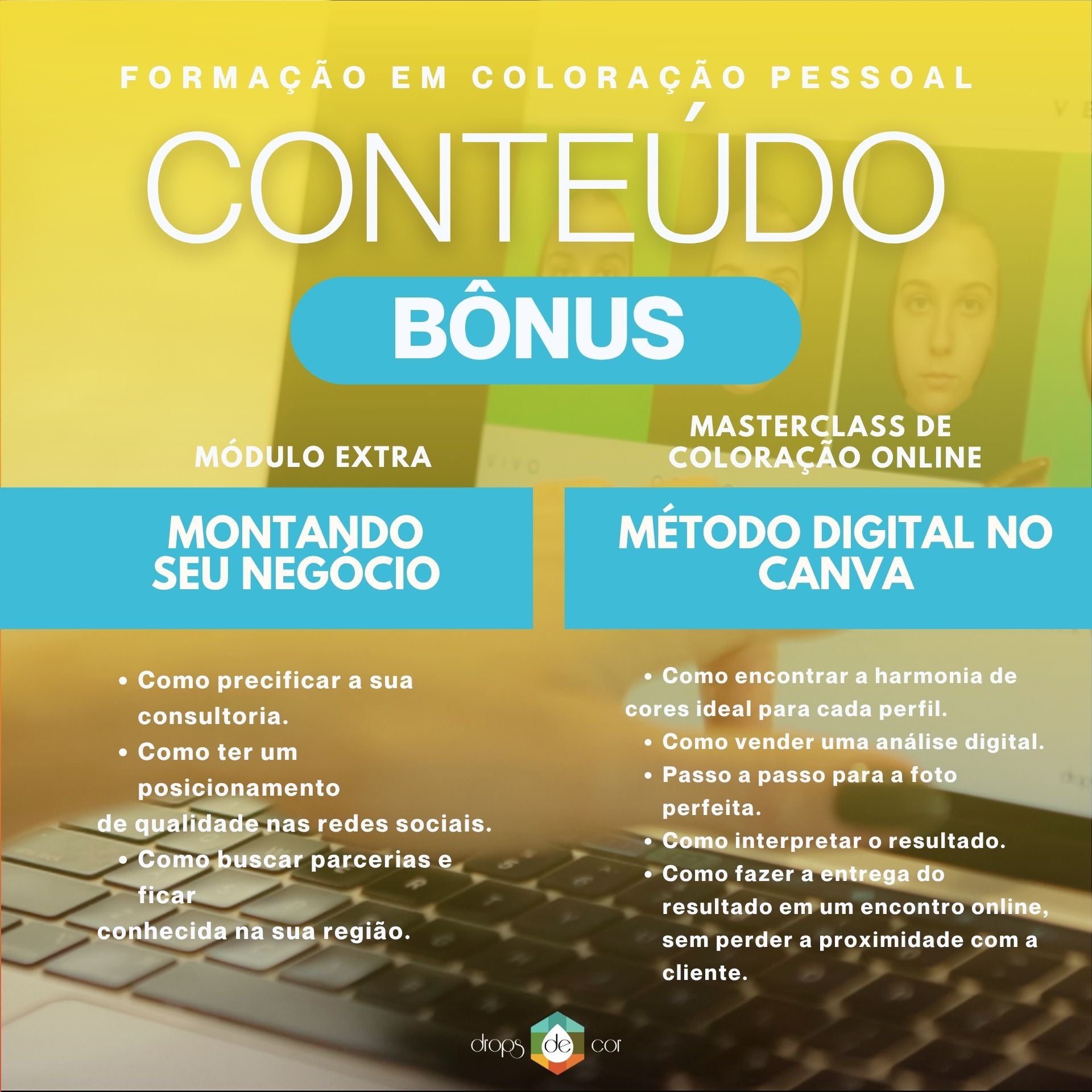 BH - Formação em Coloração Pessoal - 16 de Junho