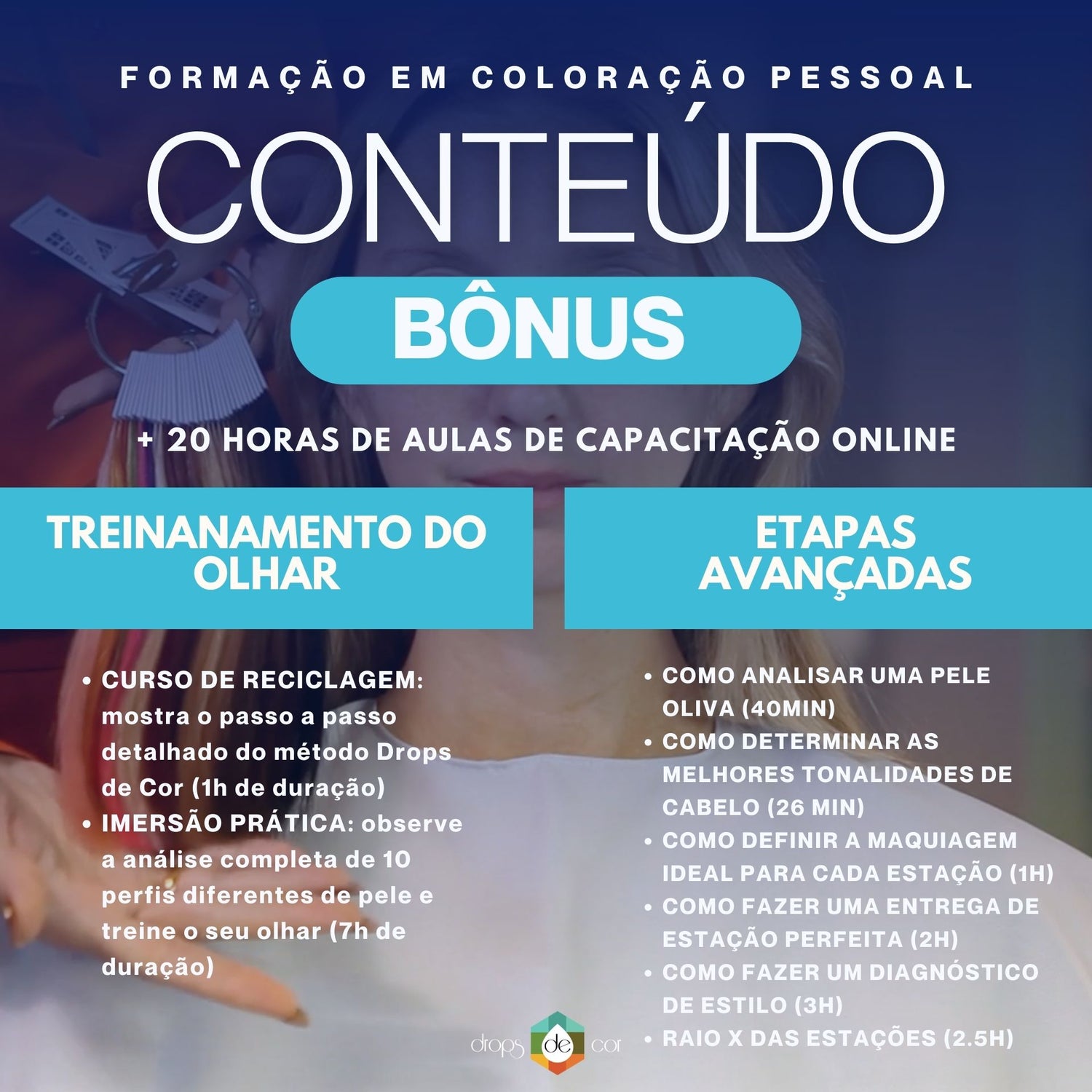 SP - Formação em Coloração Pessoal - 15 de Dezembro