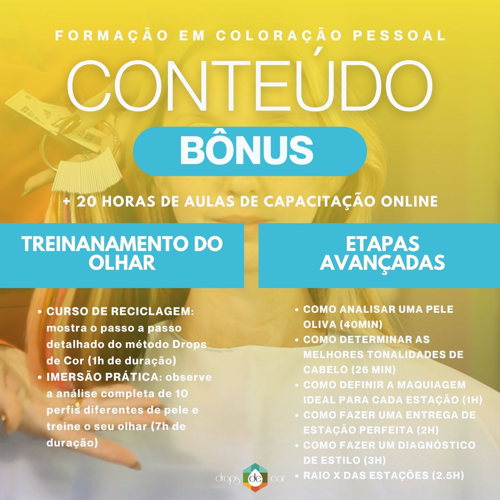 BH - Formação em Coloração Pessoal - 16 de Junho