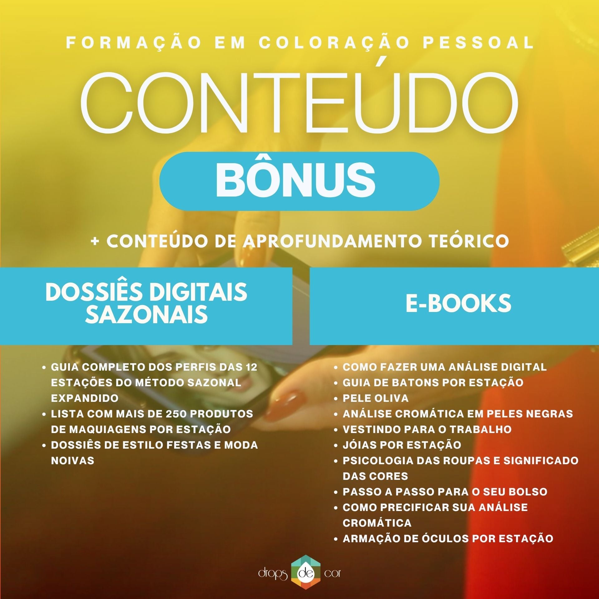 BH - Formação em Coloração Pessoal - 16 de Junho