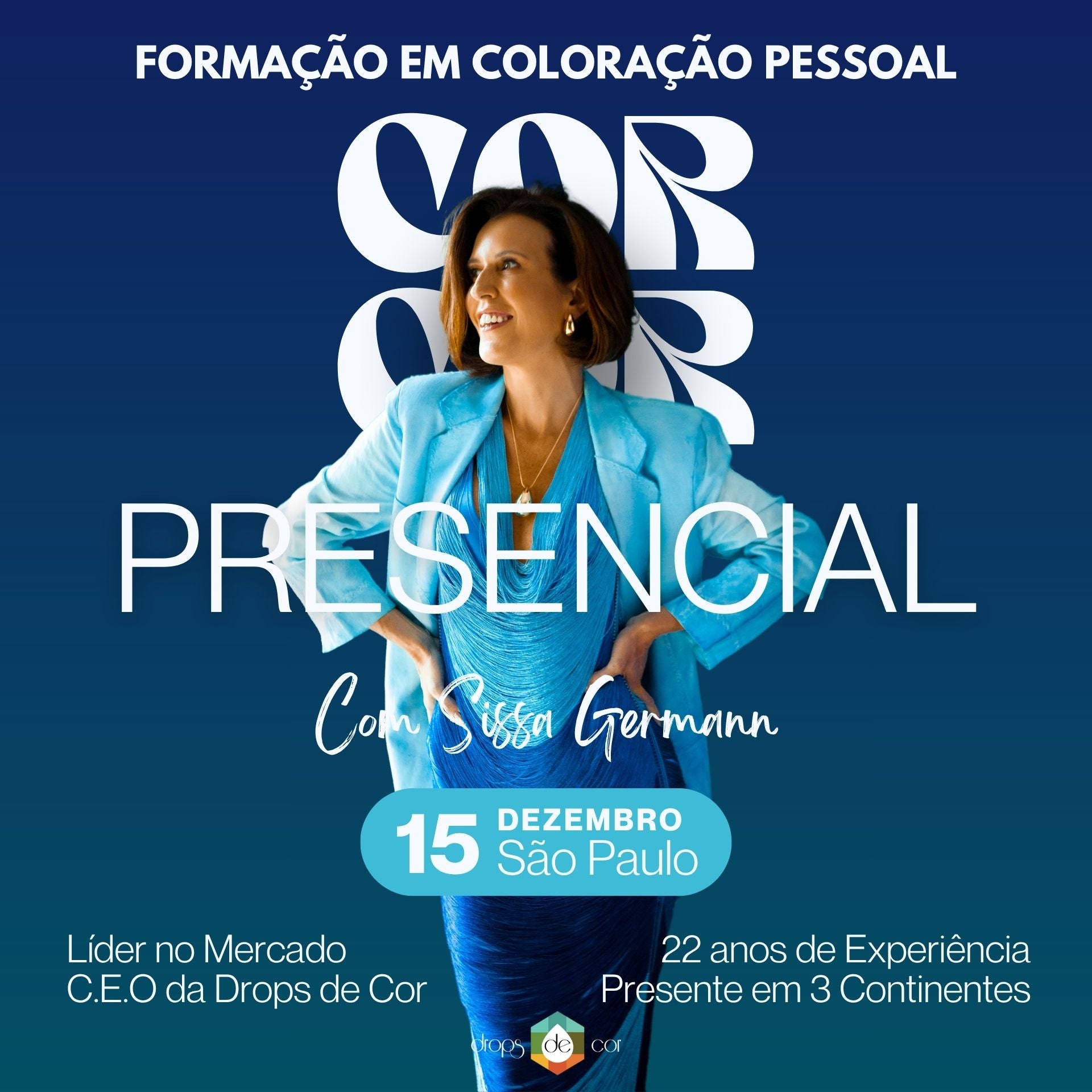 SP - Formação em Coloração Pessoal - 15 de Dezembro