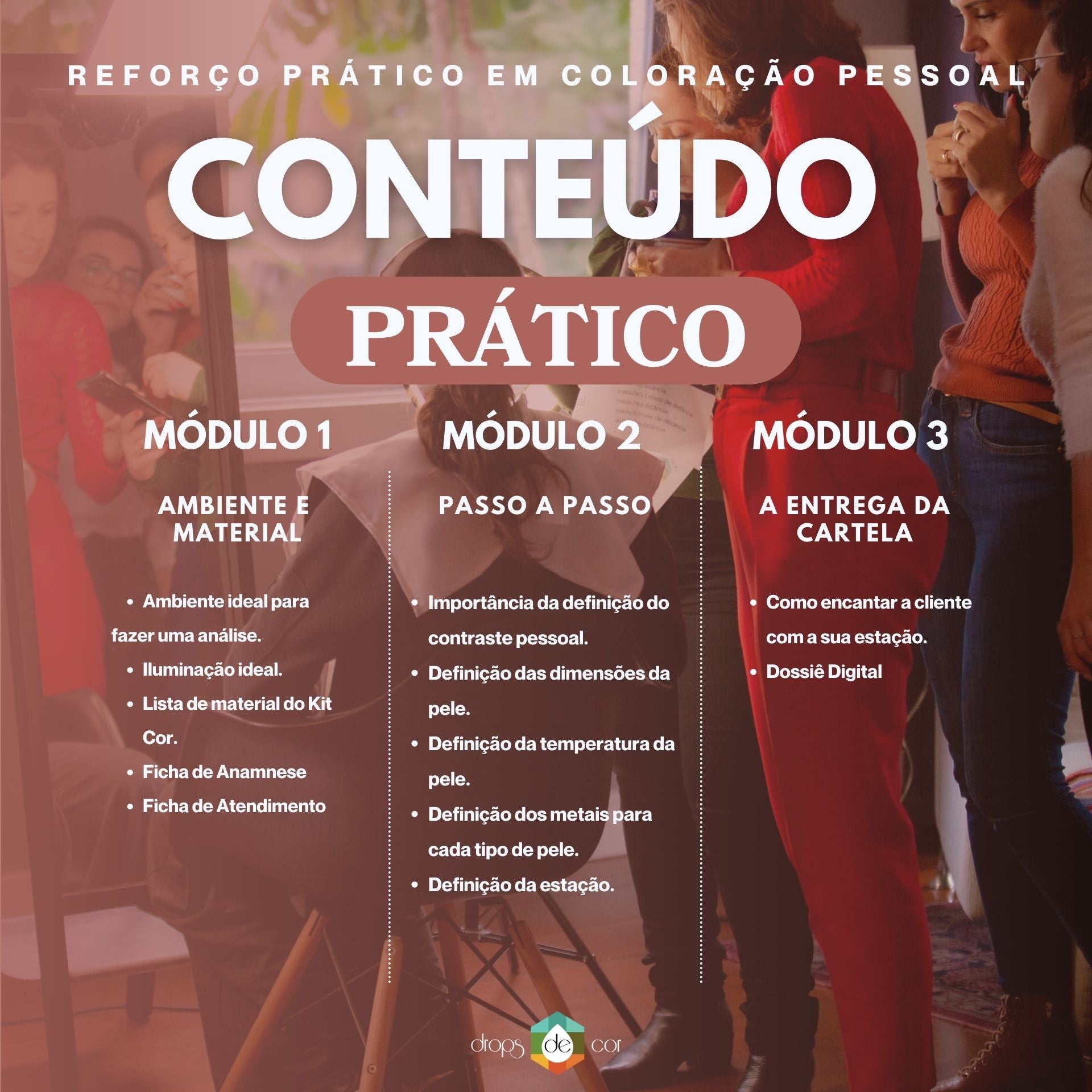 SP - Reforço Prático em Coloração Pessoal - 13 Outubro