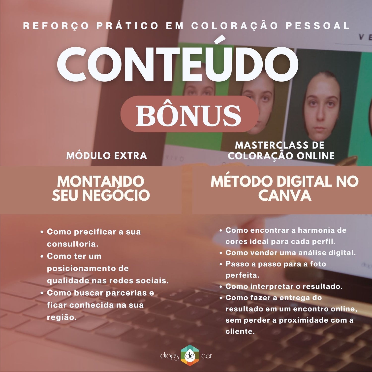 SP - Reforço Prático em Coloração Pessoal - 15 Dezembro