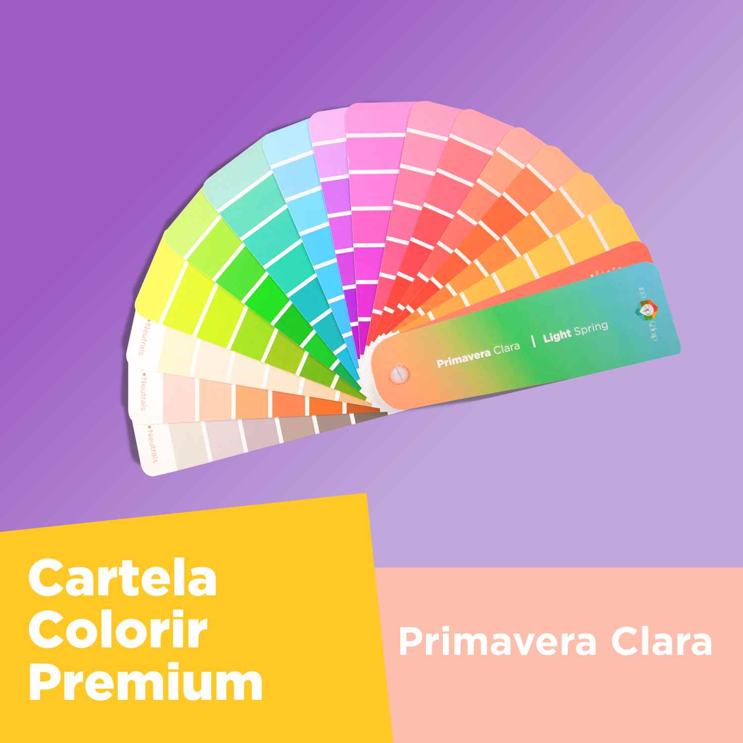 Cartela ColoRir Primavera Clara