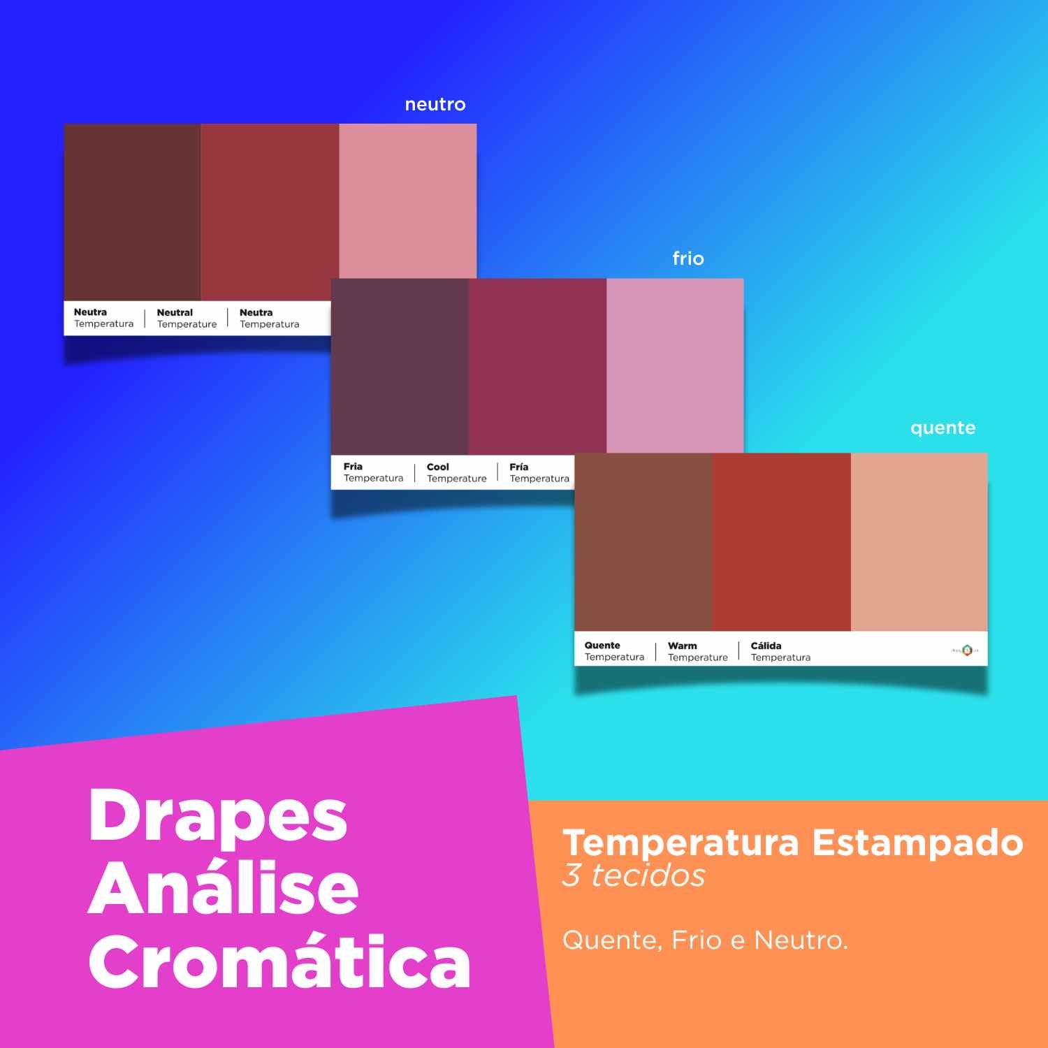 Kit Drapes de Temperatura- Estampado