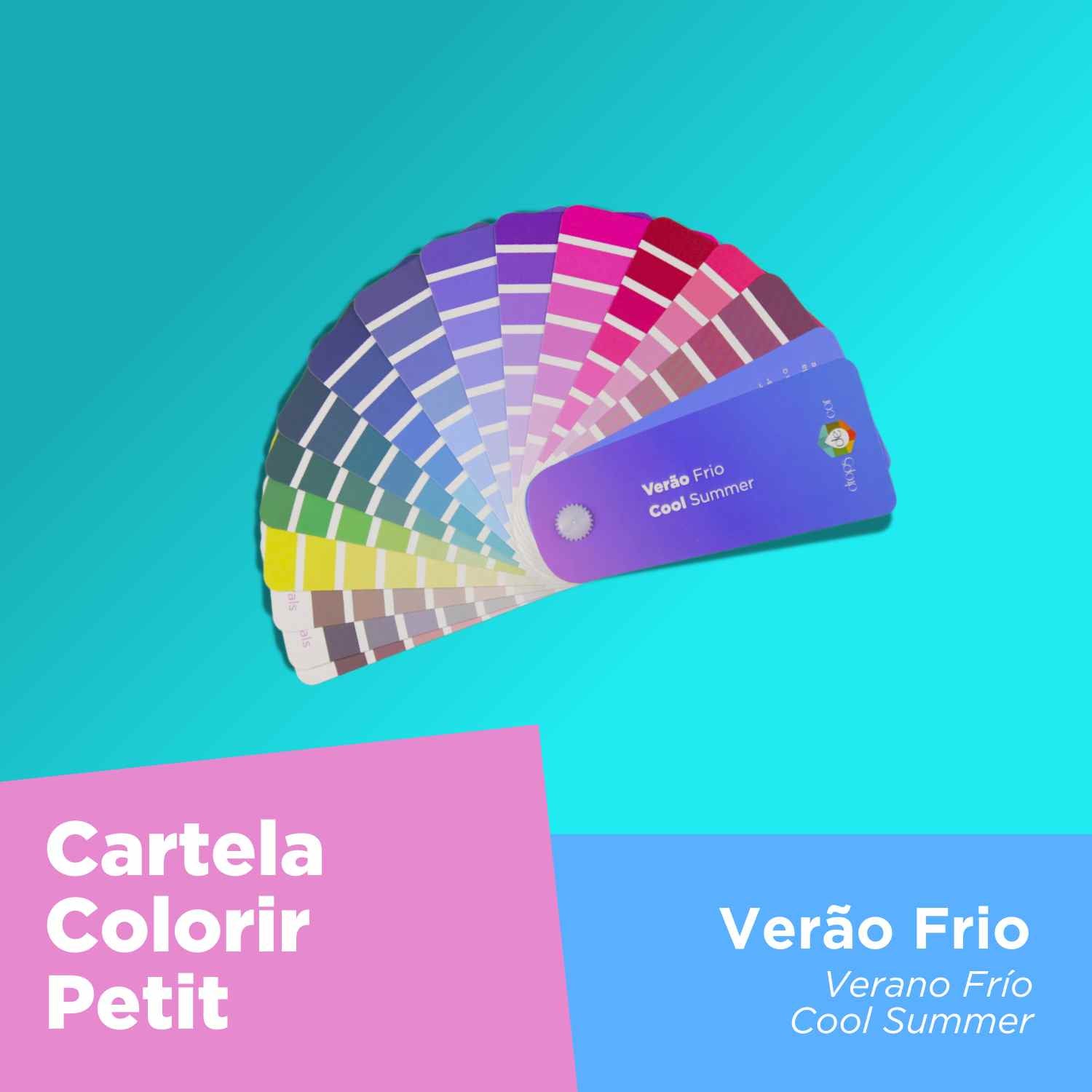 Cartela ColoRir Petit Verão Frio