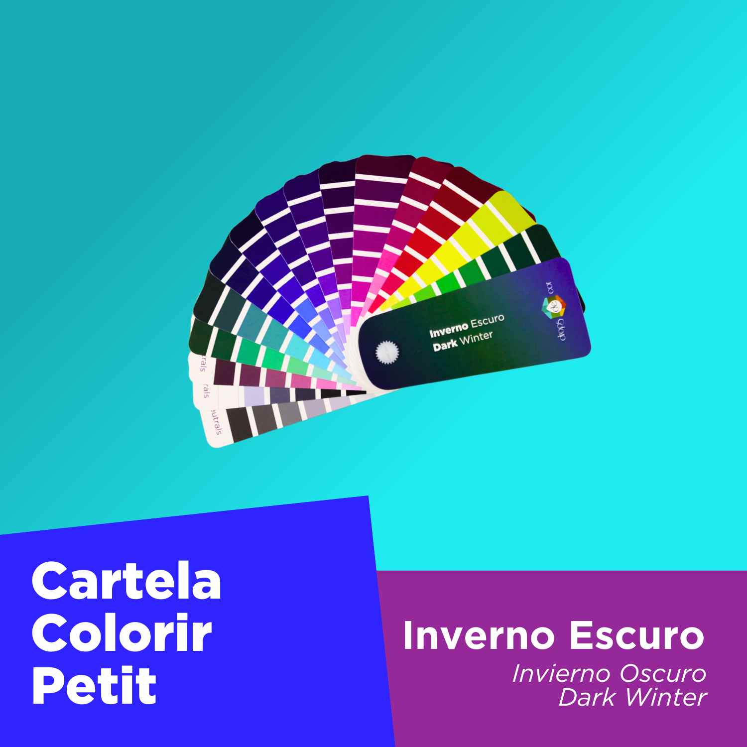 Cartela ColoRir Petit Inverno Escuro