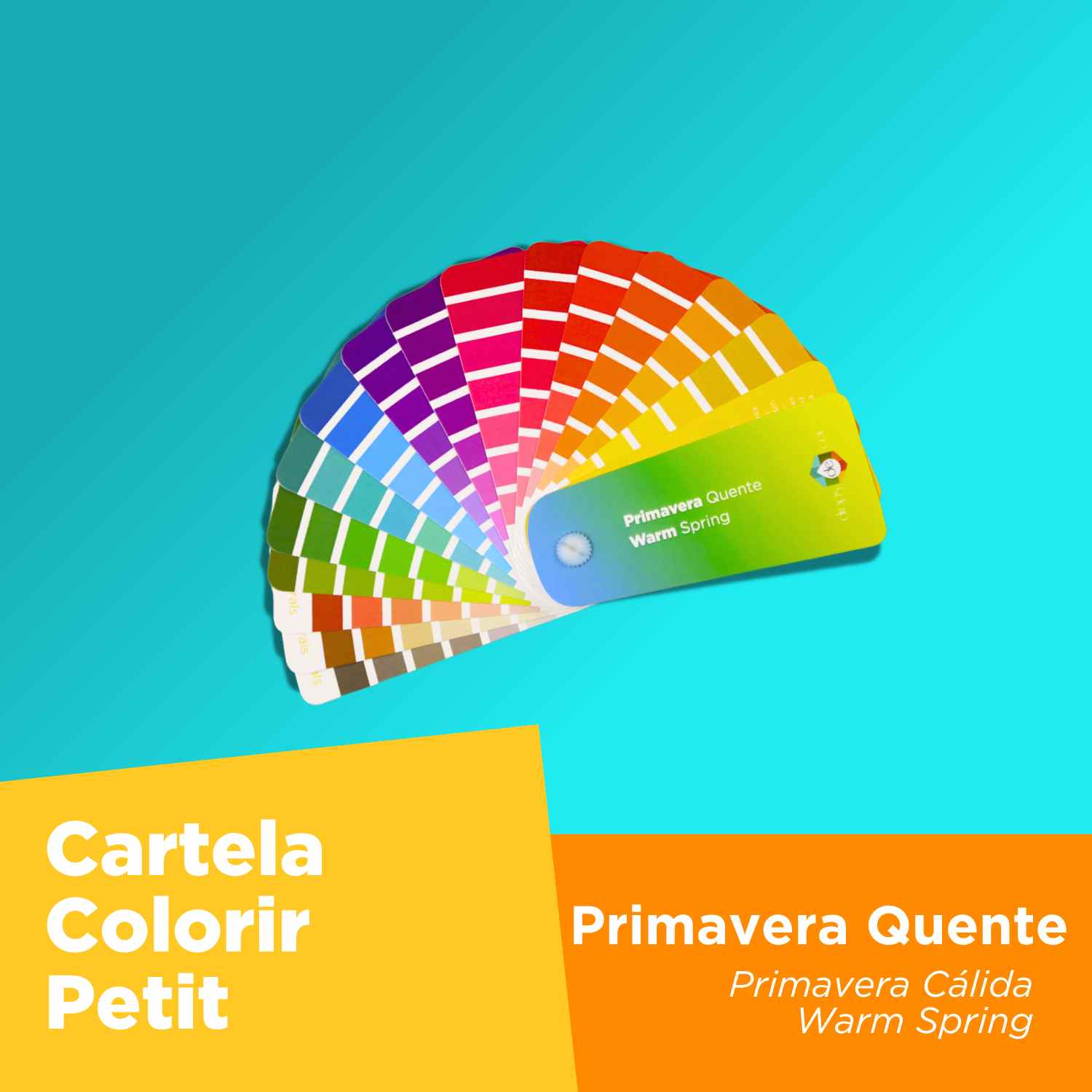 Cartela ColoRir Petit Primavera Quente