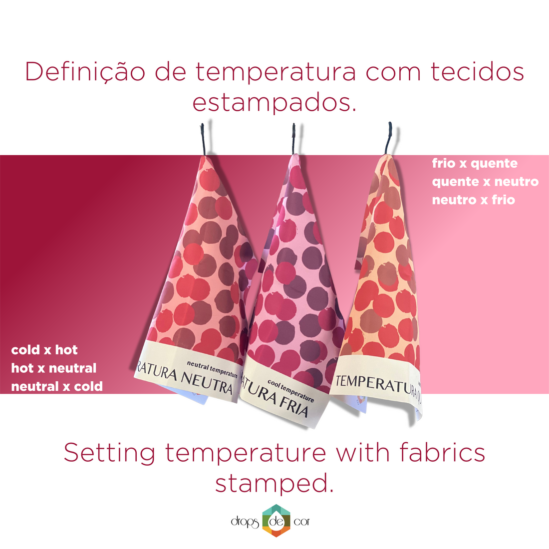 Drapes Temperatura Estampado Compacto