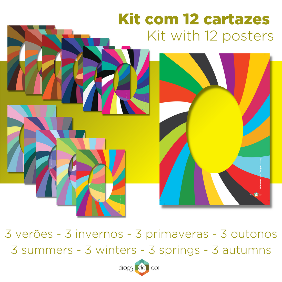 Kit de póster de temporadas filtradas