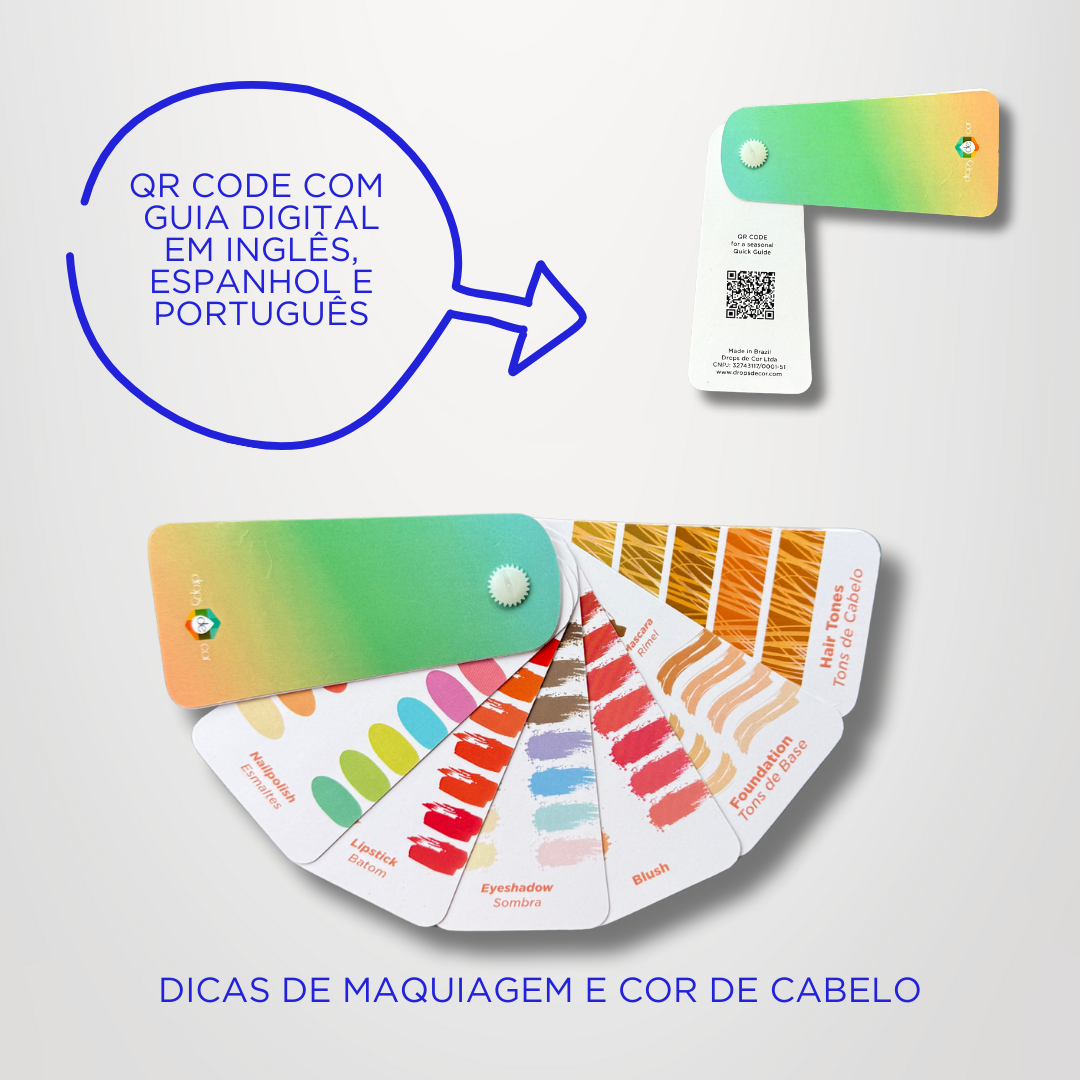 Nova Edição- Cartela Colorir Petit Primavera Clara