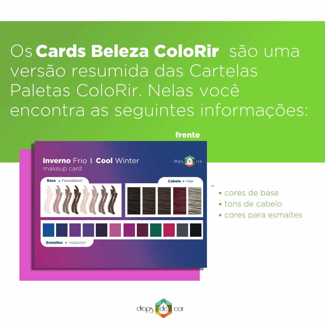 Kit Card Beleza ColoRir