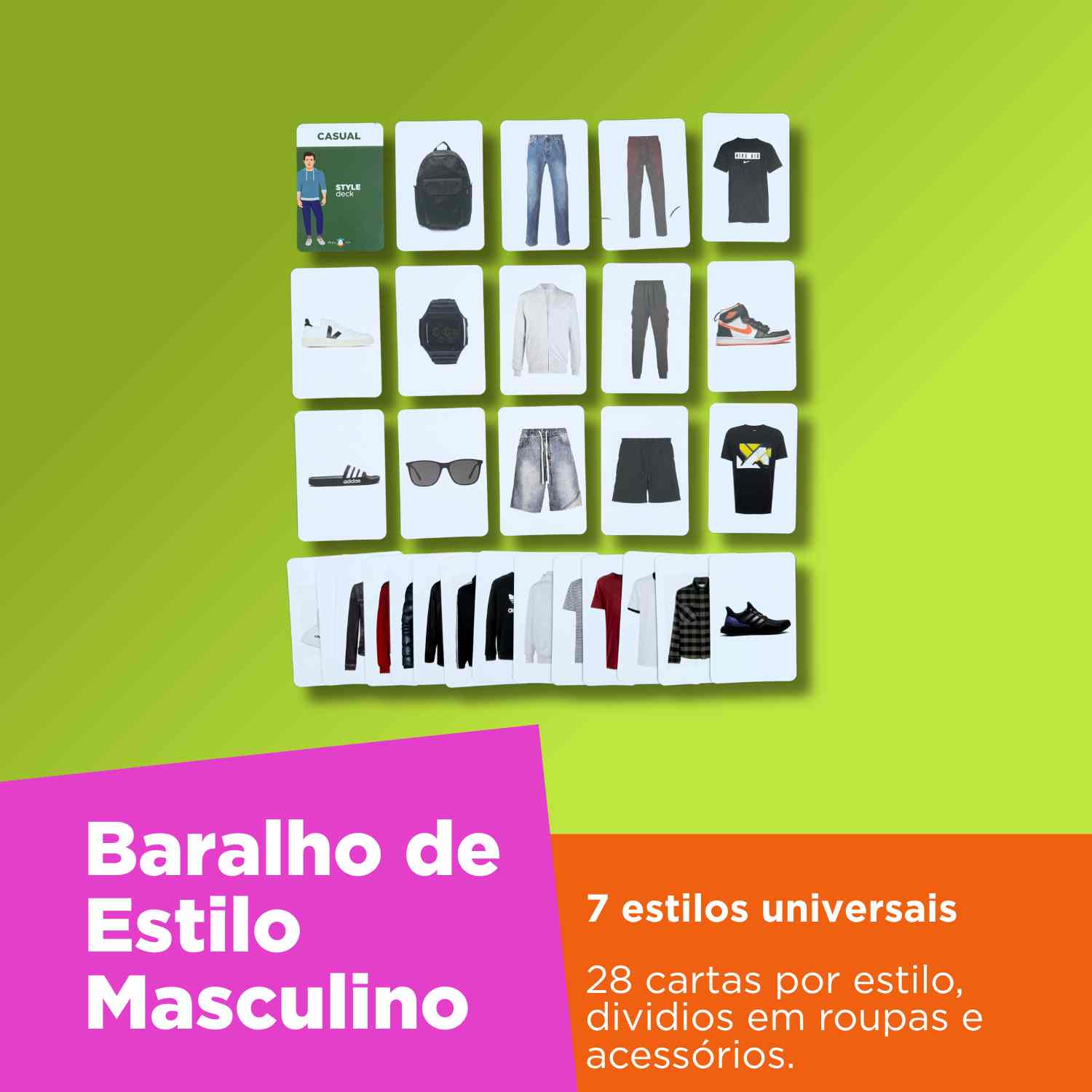 Cubierta de estilo de los hombres