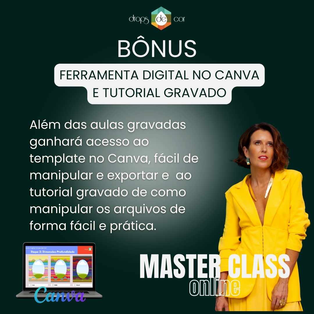 Masterclass de Coloração Pessoal Online