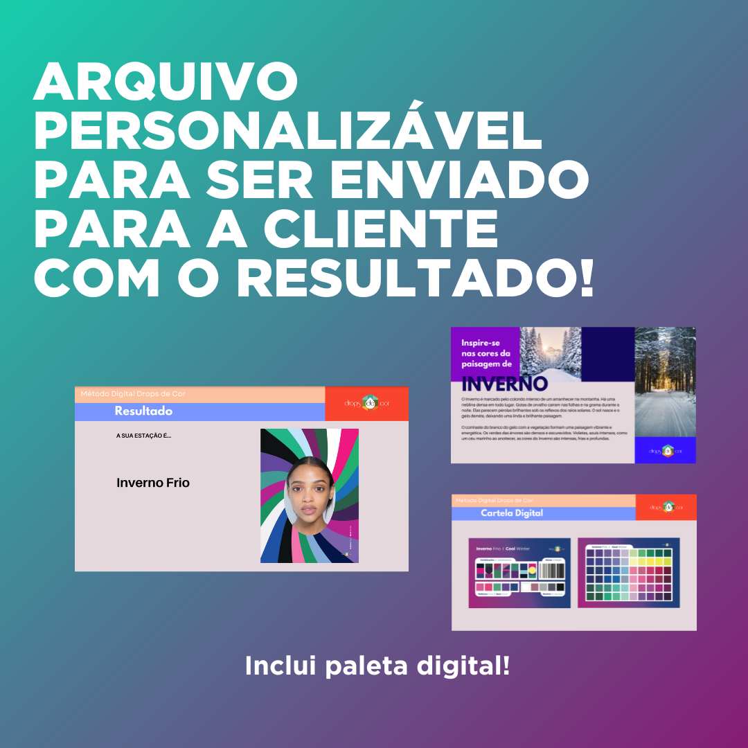 Método Digital Drops de Cor no Canva