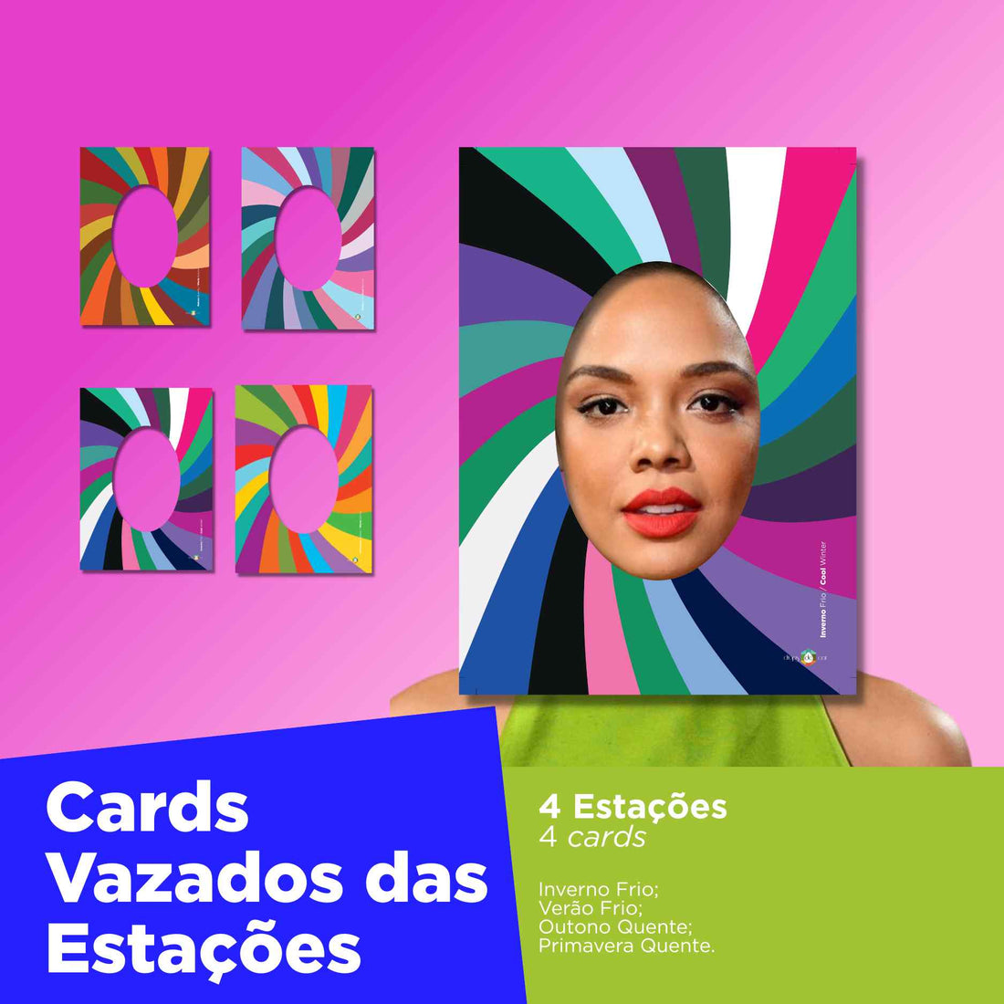 Card Vazado das Estações- Sazonal