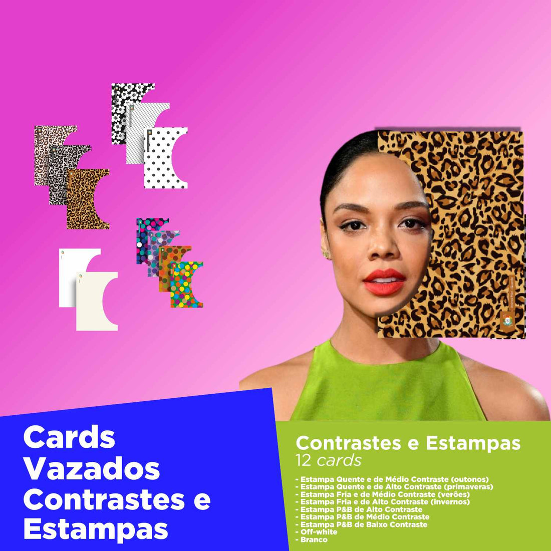 Kit de póster en contraste e impresiones filtradas