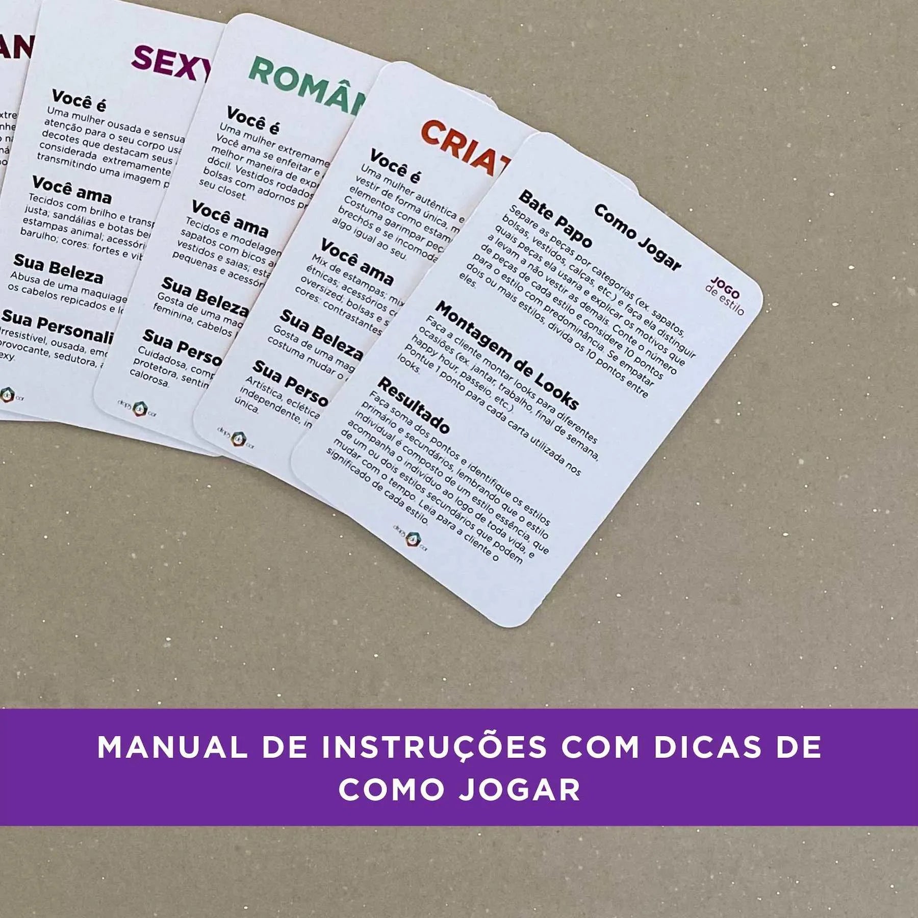 Baralho de Estilo - Feminino