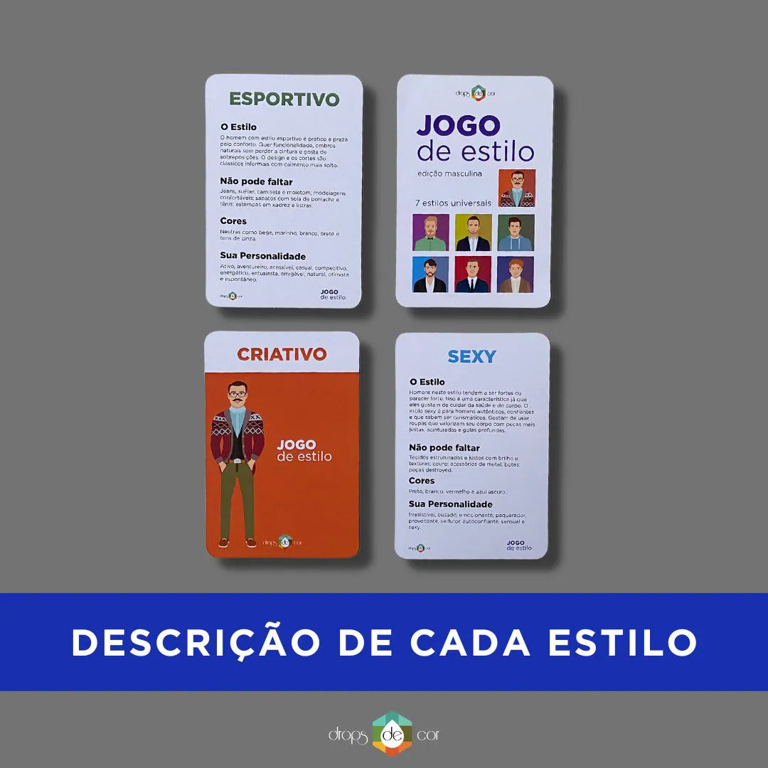 Cubierta de estilo de los hombres