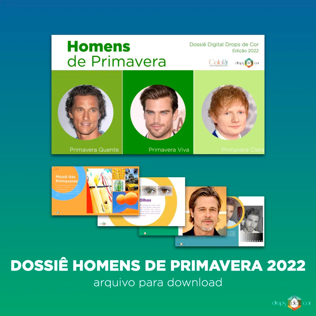 Kit Dossiês Masculinos Sazonais - 4 Arquivos para Download