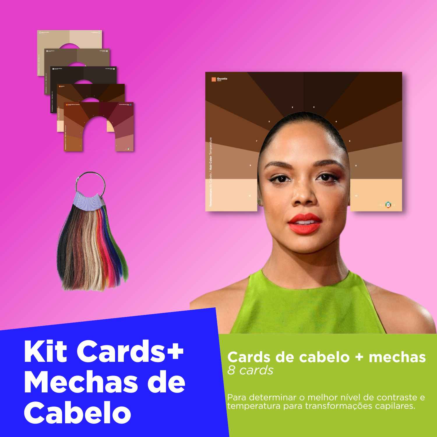 Kit de tono de cabello - Candados y Tarjetas
