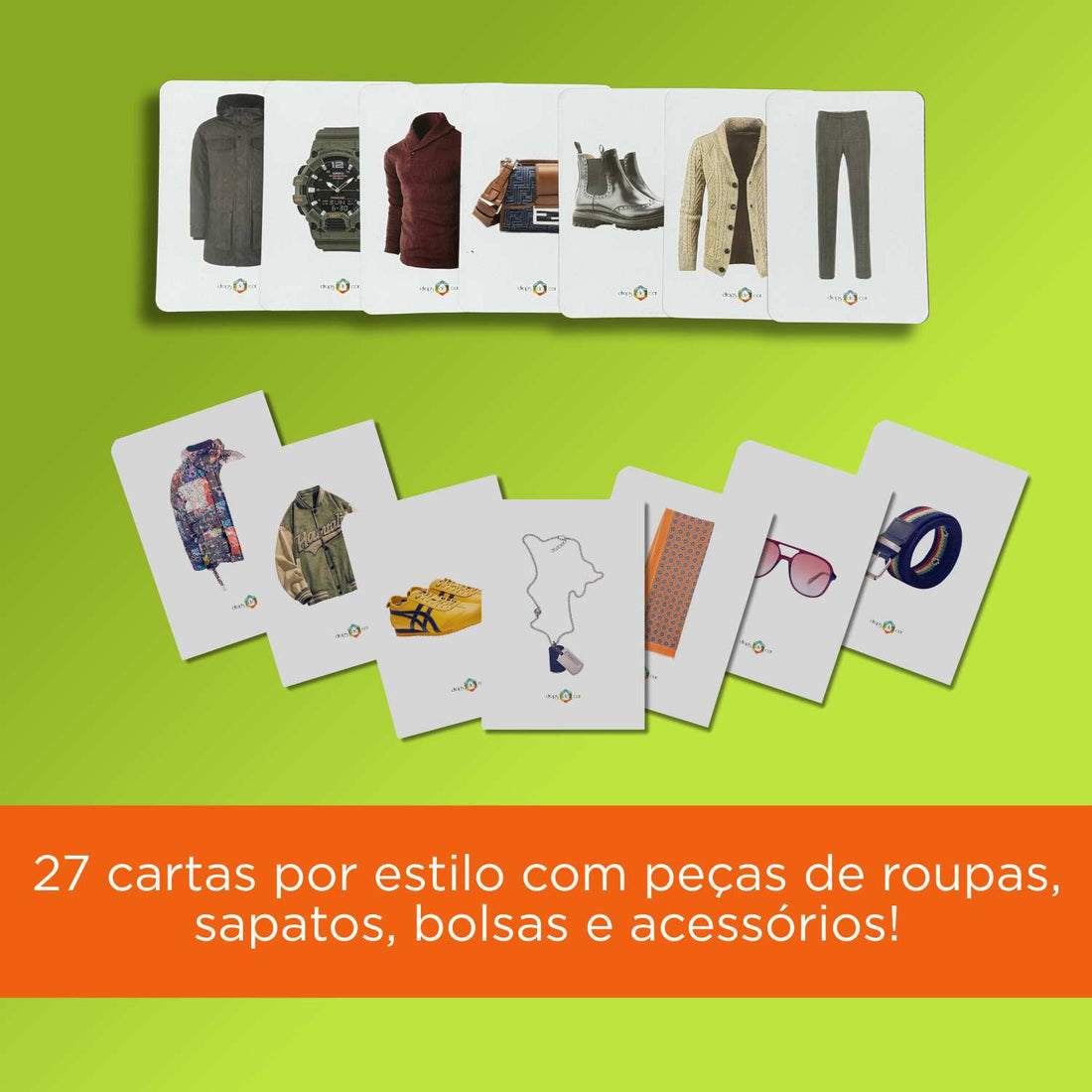 Baralho de Estilo Masculino