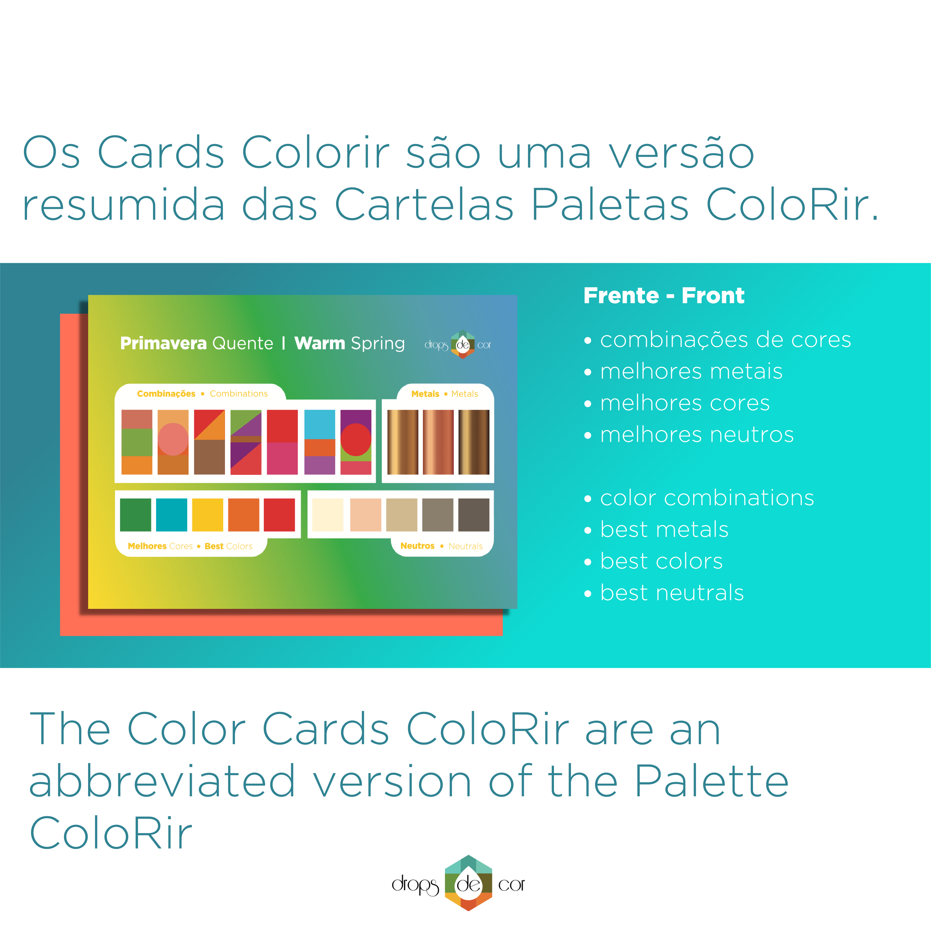 Card ColoRir Dark Winter