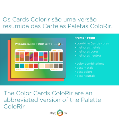Card ColoRir Dark Winter