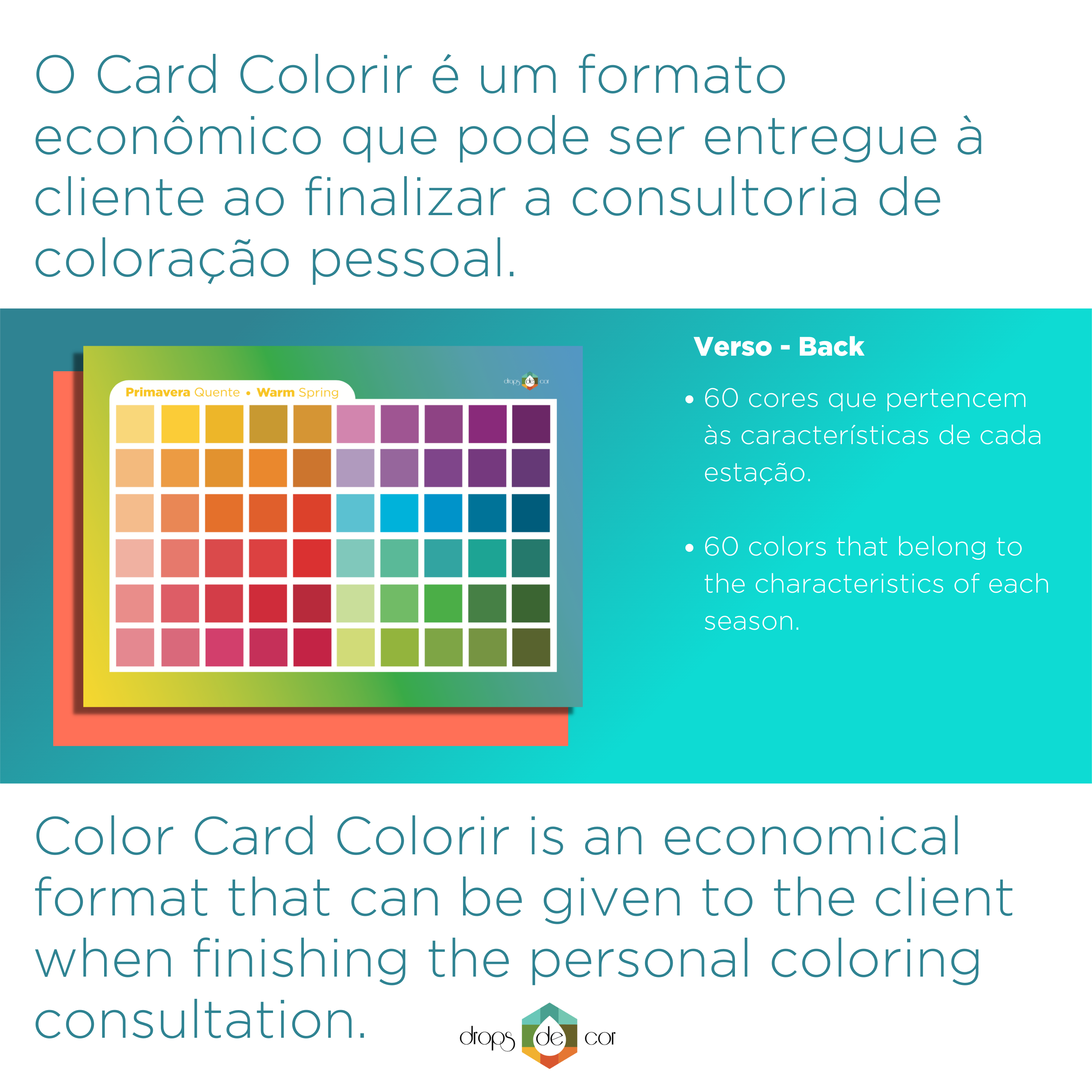 Card ColoRir Dark Winter