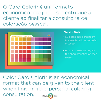 Card ColoRir Dark Winter