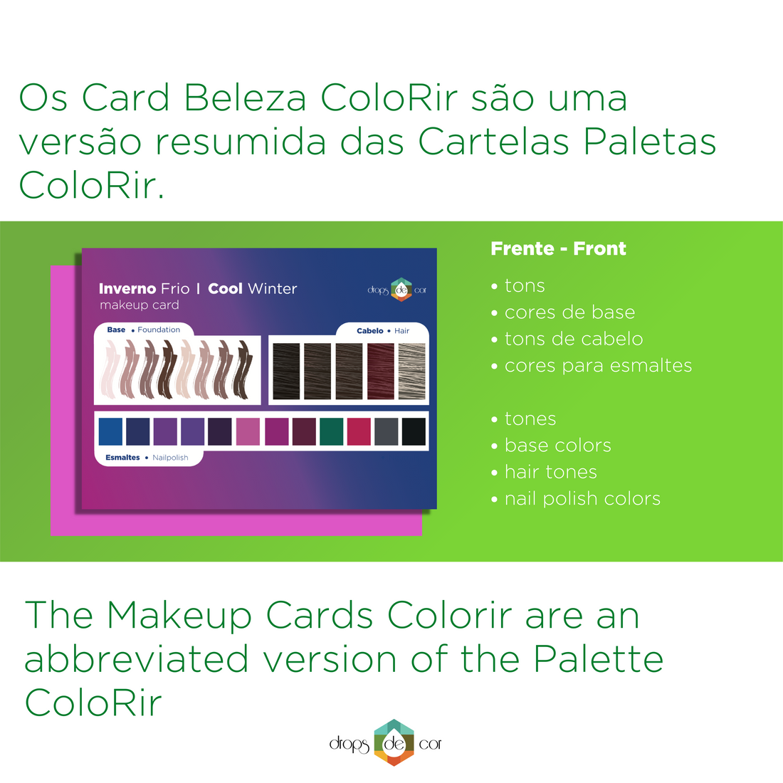 Tarjeta Belleza ColorRir Oscuro Invierno