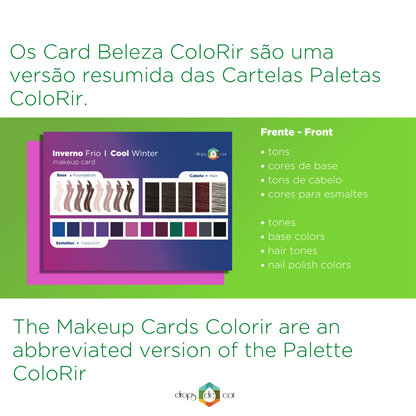 Tarjeta Belleza ColorRir Oscuro Invierno