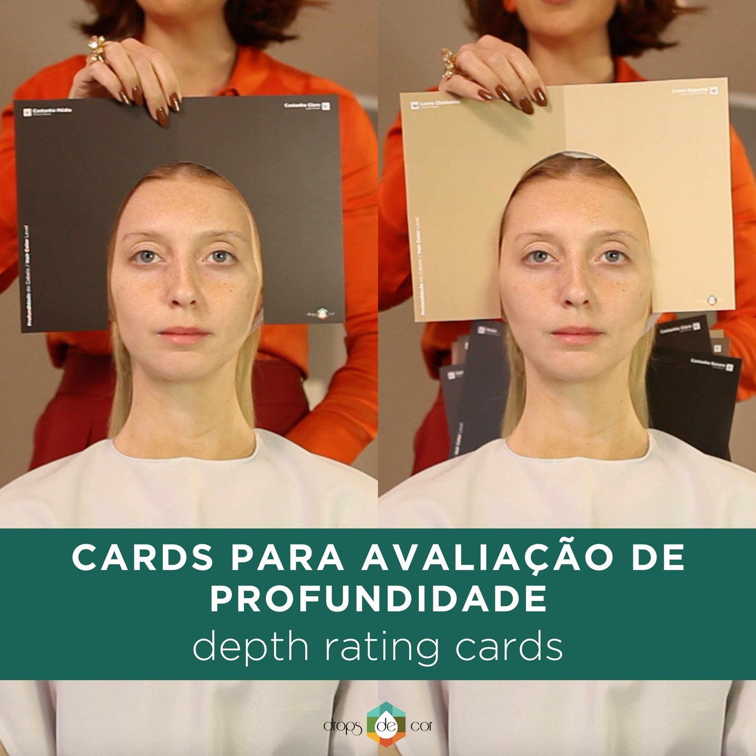 Kit de tarjetas para el cabello