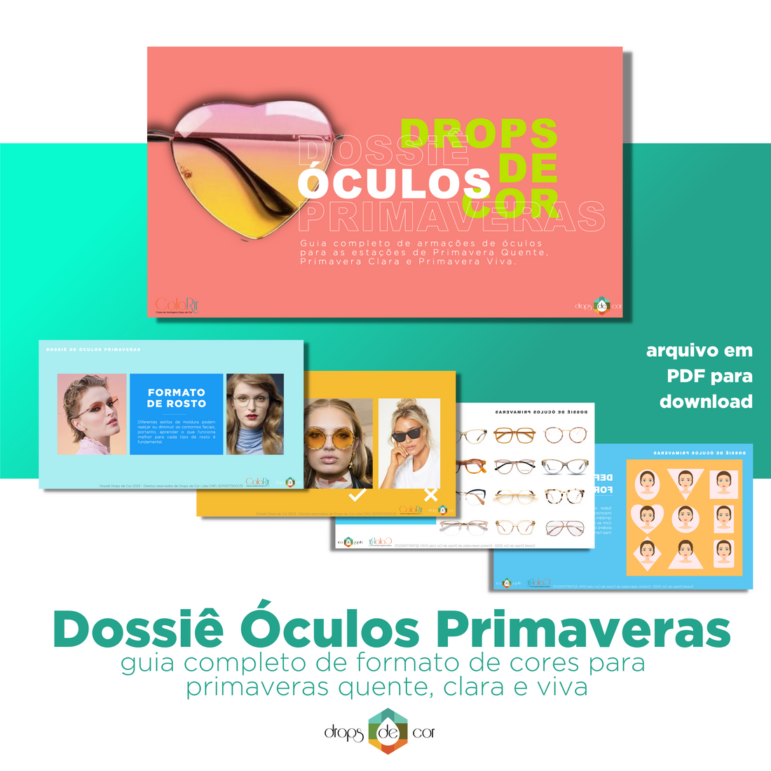 Digital Dossiers Glasses - 4 Seasons
