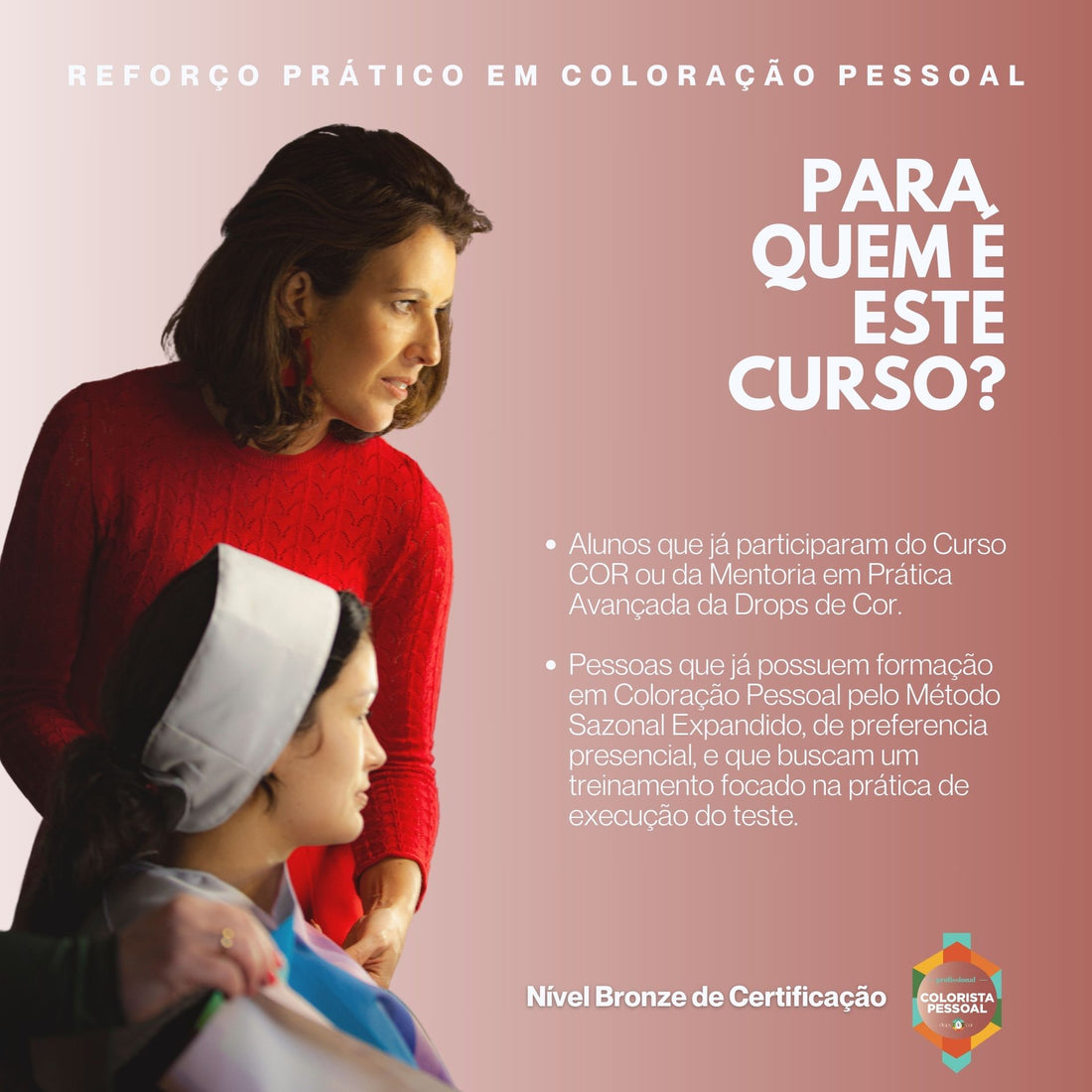 SP - Reforço Prático em Coloração Pessoal - 15 Dezembro