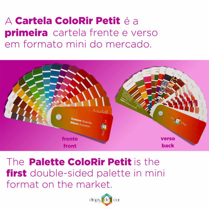 Cartela ColoRir Petit Verão Frio