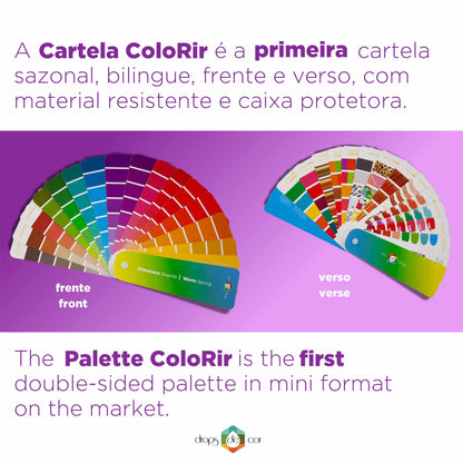 Tarjeta de verano suave ColorRir