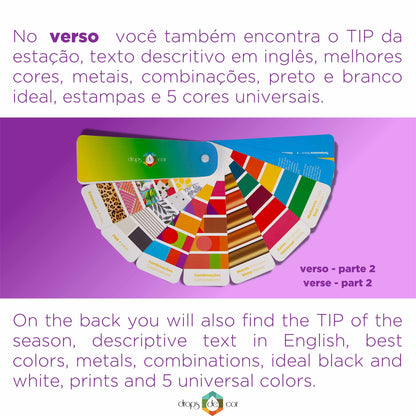 Tarjeta de luz de verano ColorRir