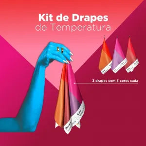 Kit Drapes de Temperatura- Estampado